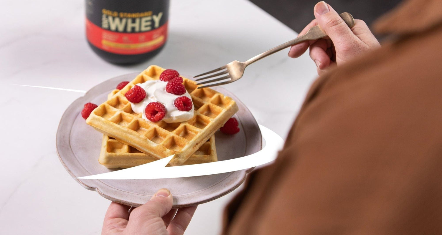 Vanilla Protein Waffles