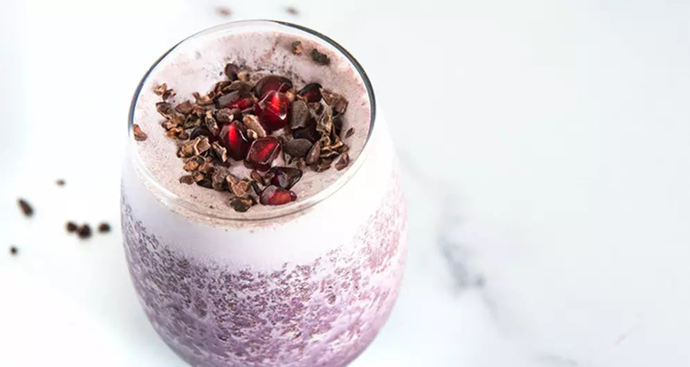 Chocolate Pomegranate Antioxidant Shake