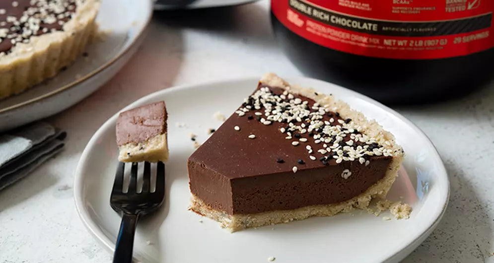 No-Bake Chocolate-Tahini Tart