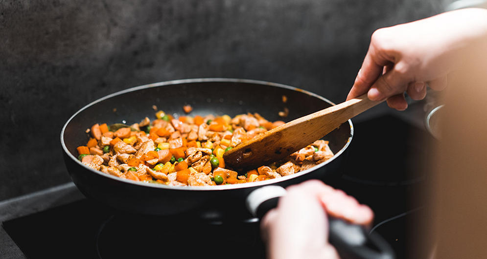 Cooking at home