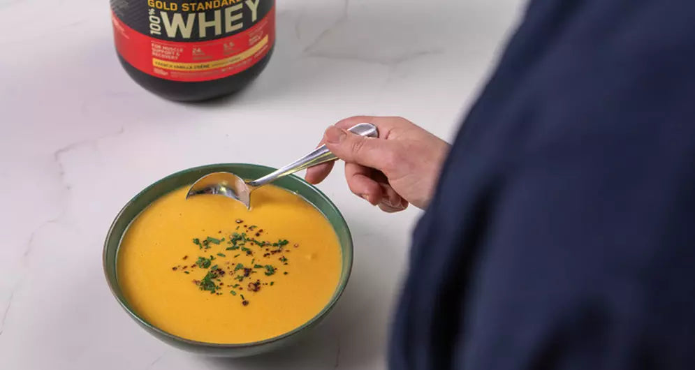 High Protein Butternut Squash Soup