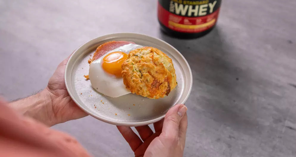 High Protein Breakfast Sandwich