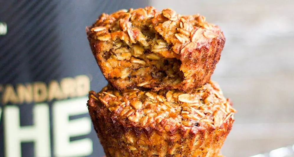 Protein Sweet Potato Chocolate Chip Muffins