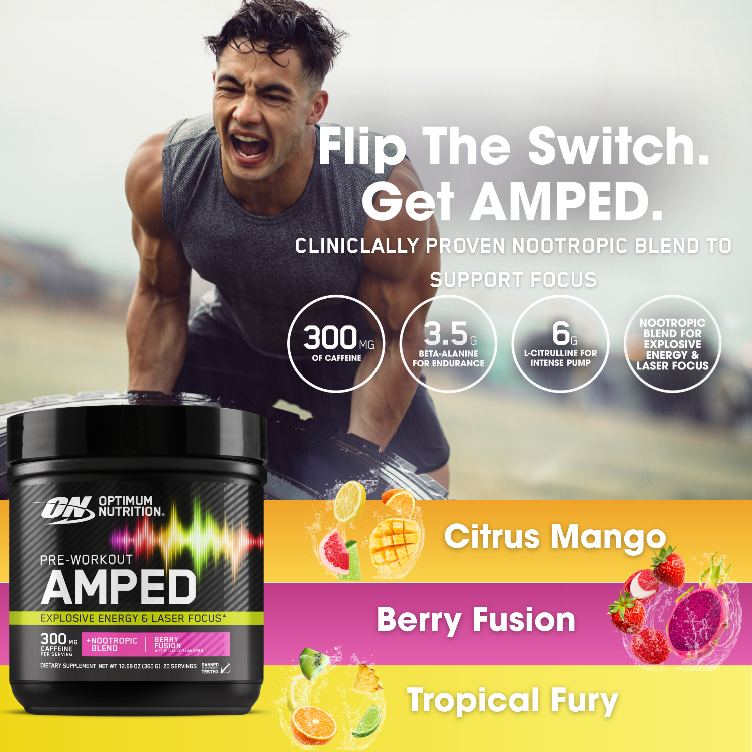 Pre-Workout Amped