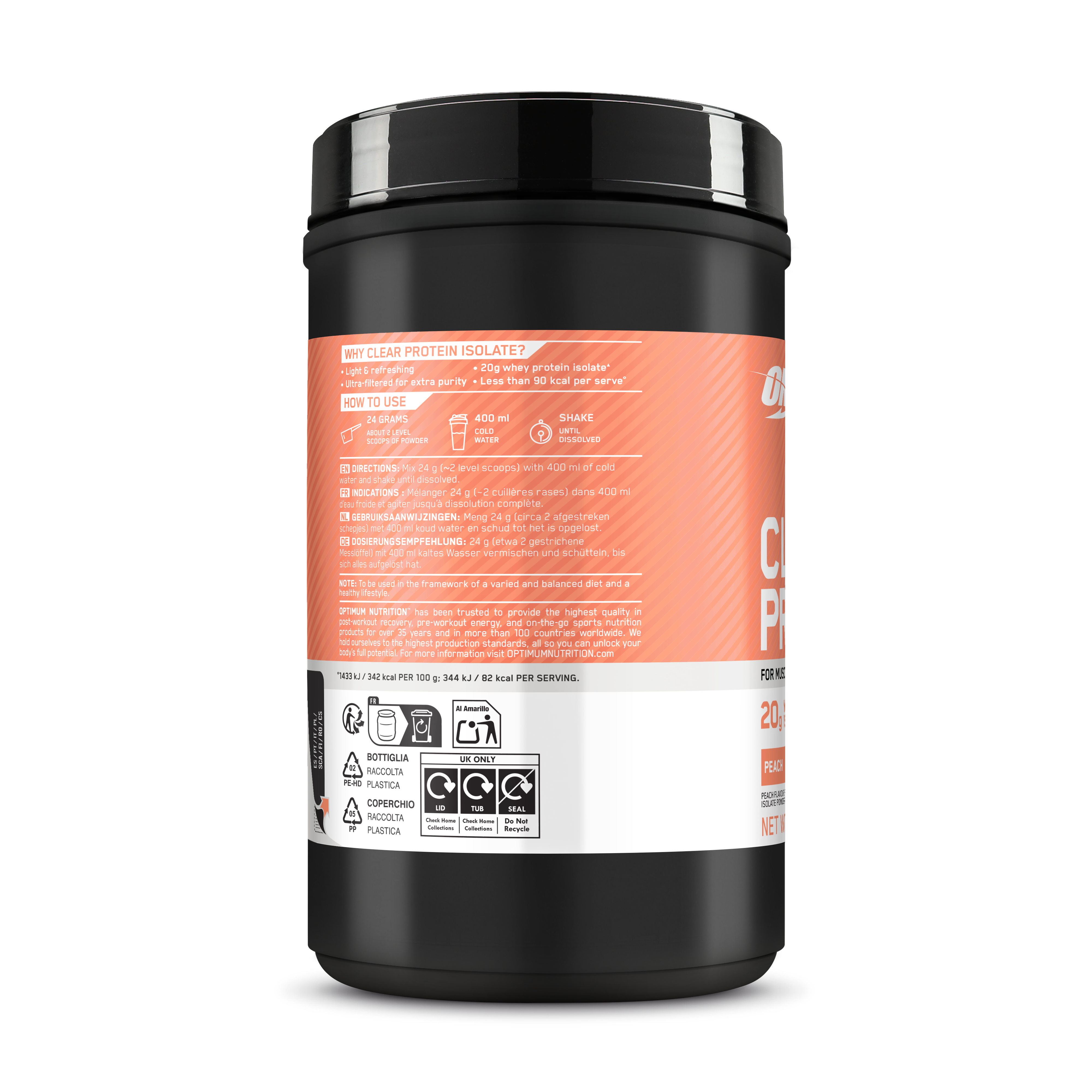 Clear Protein Powder