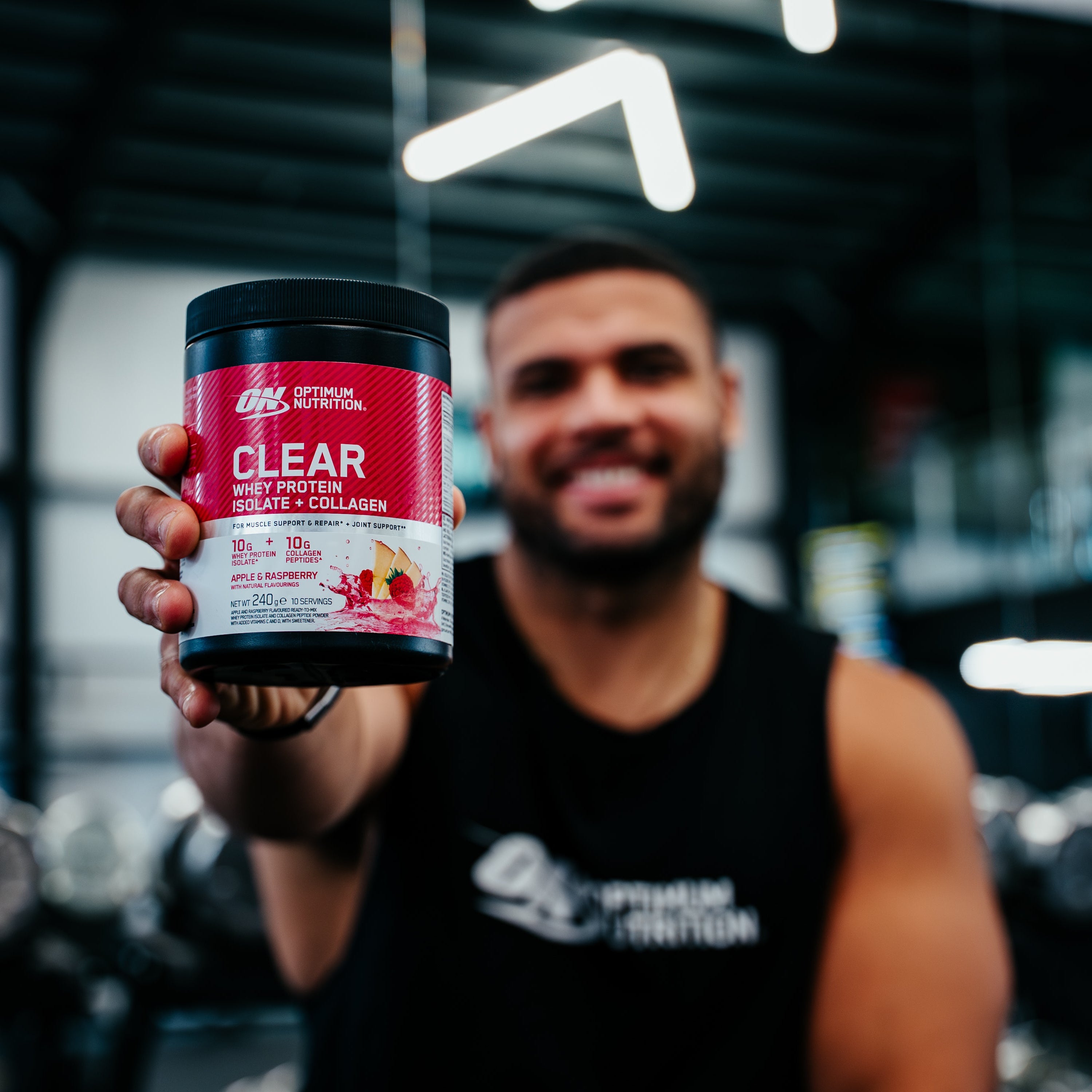 Clear Whey Protein Isolate + Collagen Powder - 240g (10 Servings)