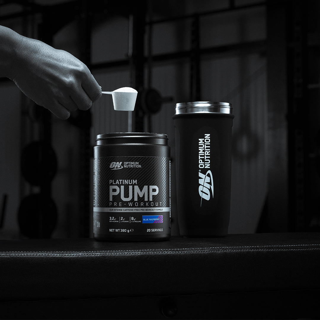 Platinum Pump Pre-Workout Caffeine-Free Powder - 380g (20 Servings)