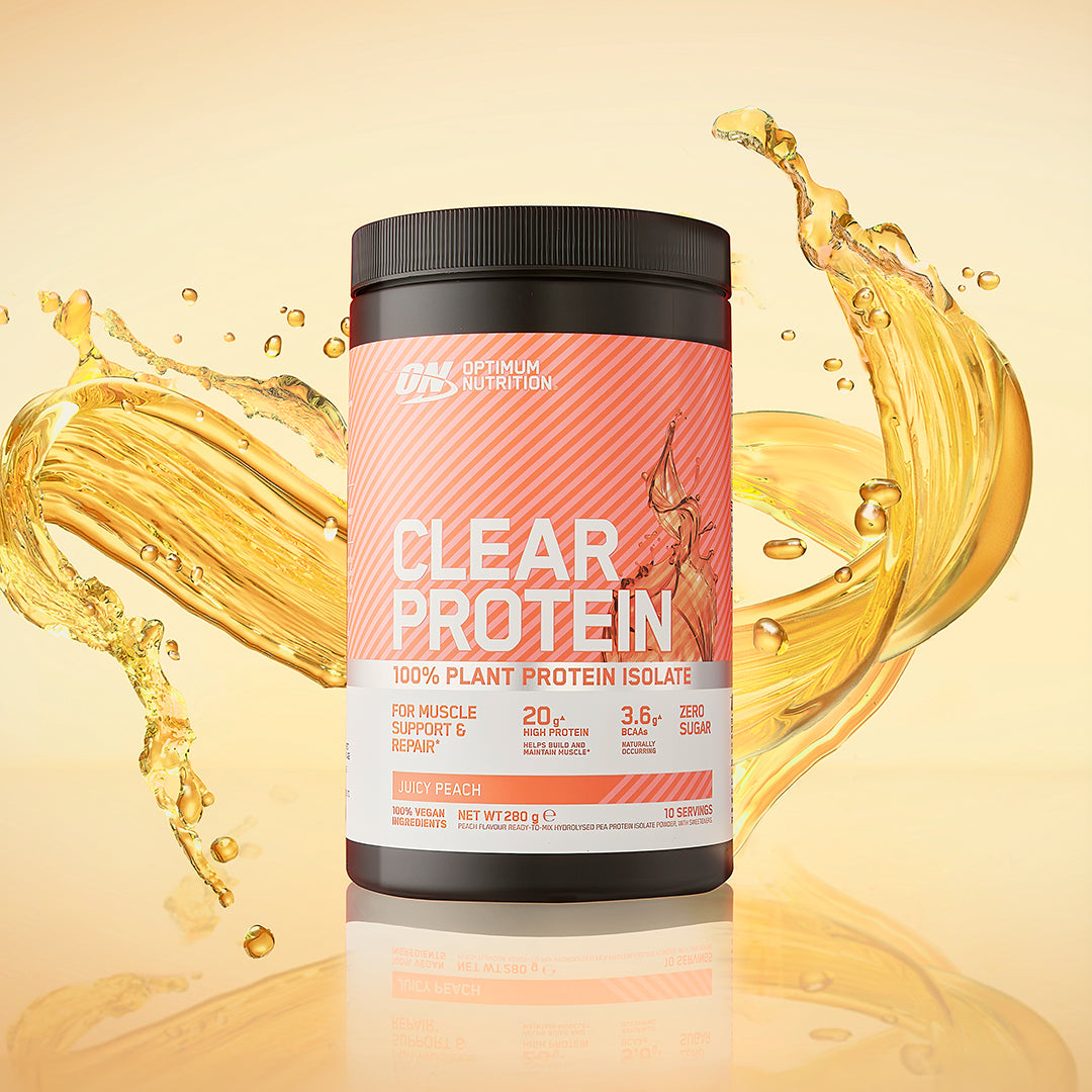 Clear Protein 100% Plant Protein Isolate Powder - 280g (10 Servings)