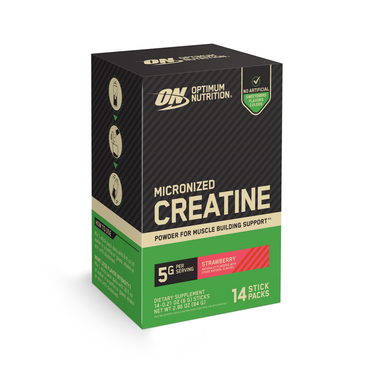 Micronized Creatine Stick Packs