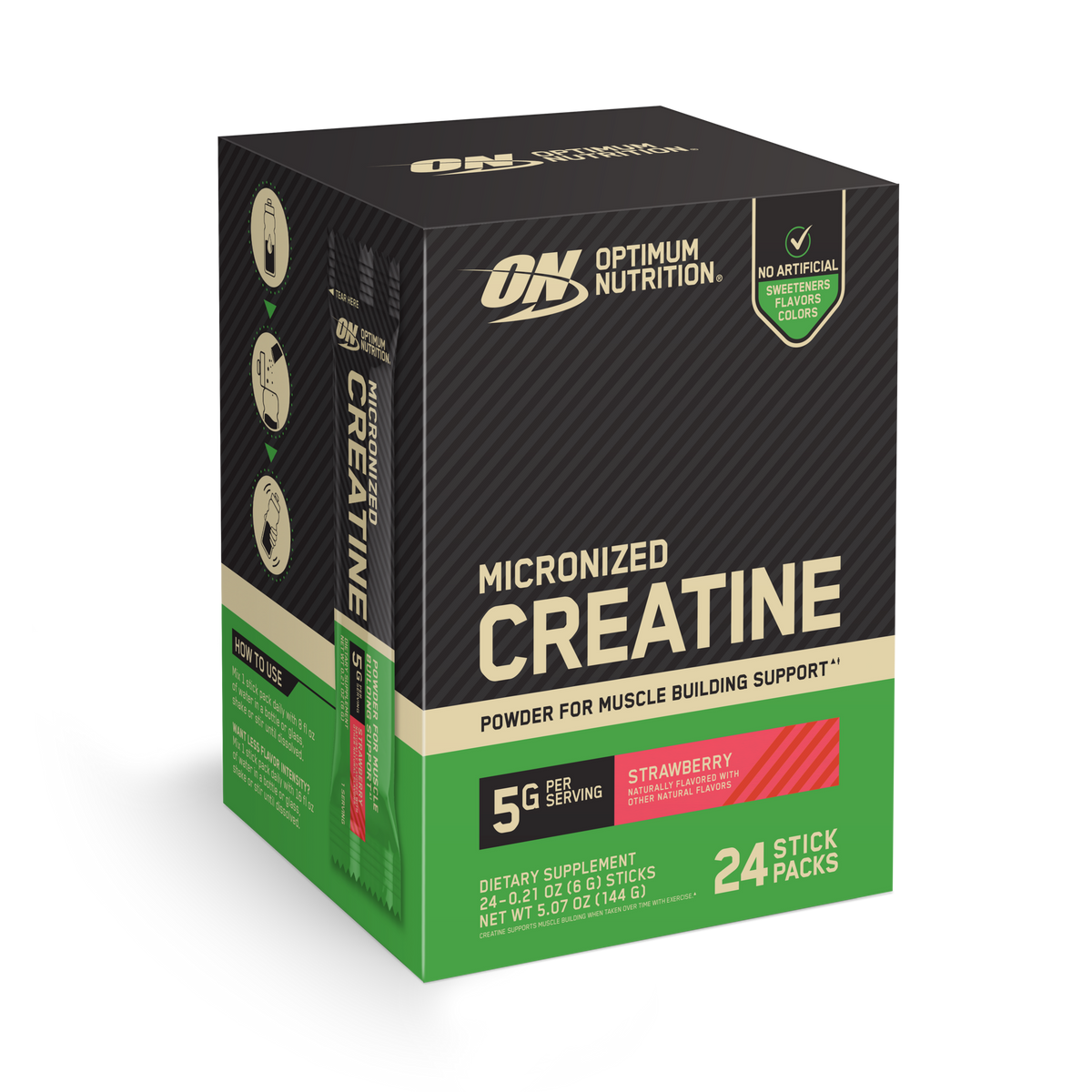 Micronized Creatine Stick Packs