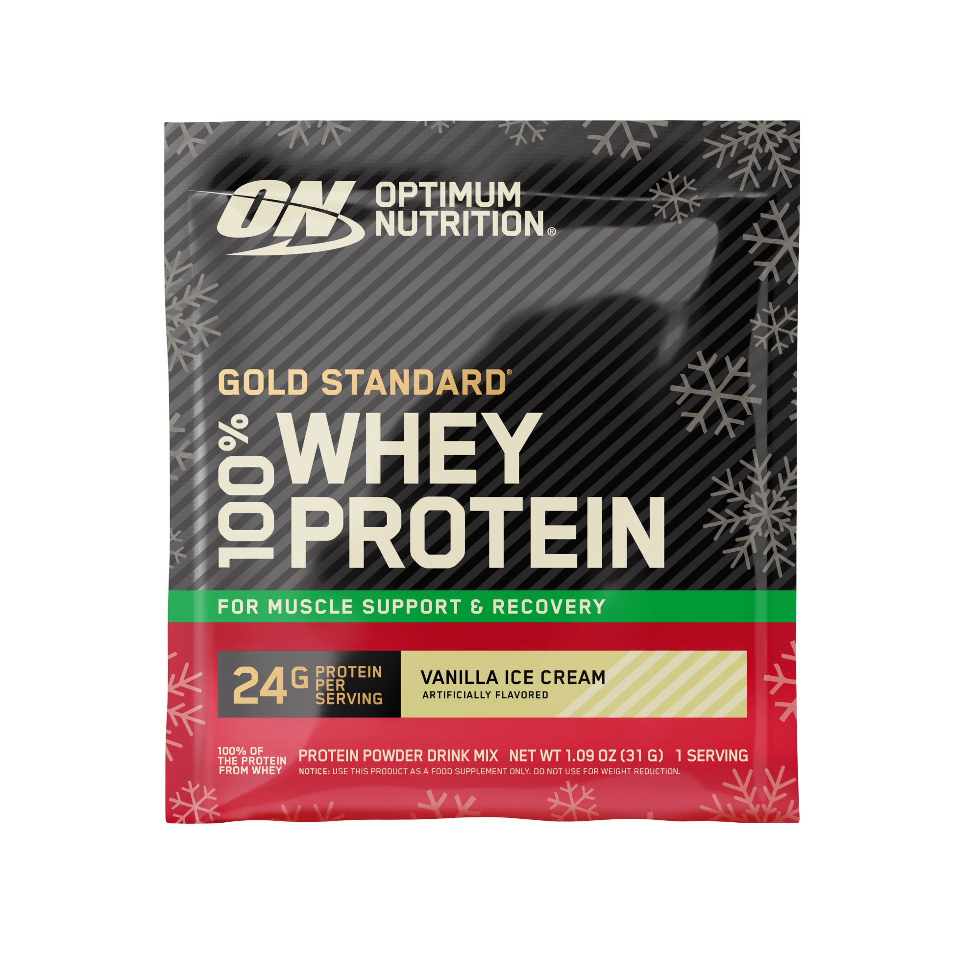 GOLD STANDARD 100% WHEY™ Vanilla Ice Cream Holiday Sample