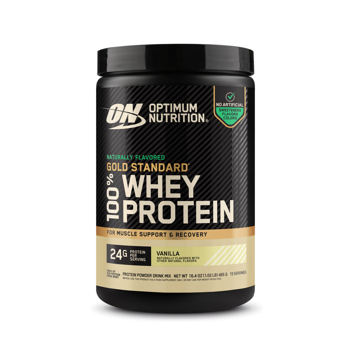 Gold Standard 100% Whey Naturally Flavored Protein Powder