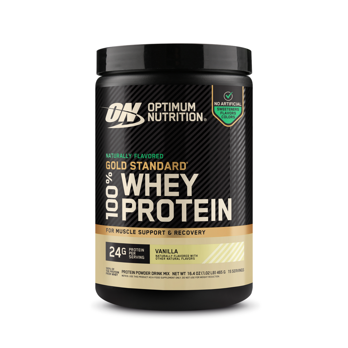Gold Standard 100% Whey Naturally Flavored Protein Powder