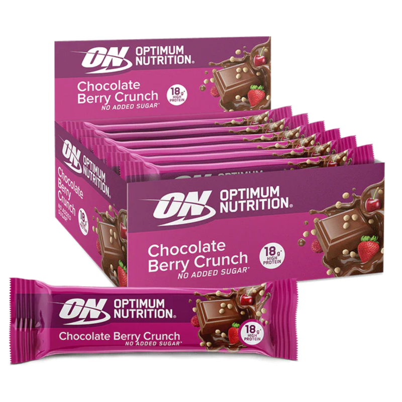 Chocolate Berry Crunch Protein Bar - 18g high protein