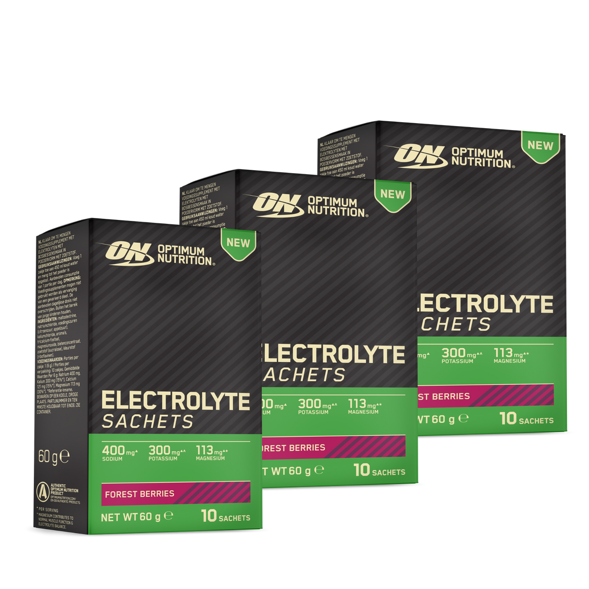 3x Electrolyte Sachets Pack