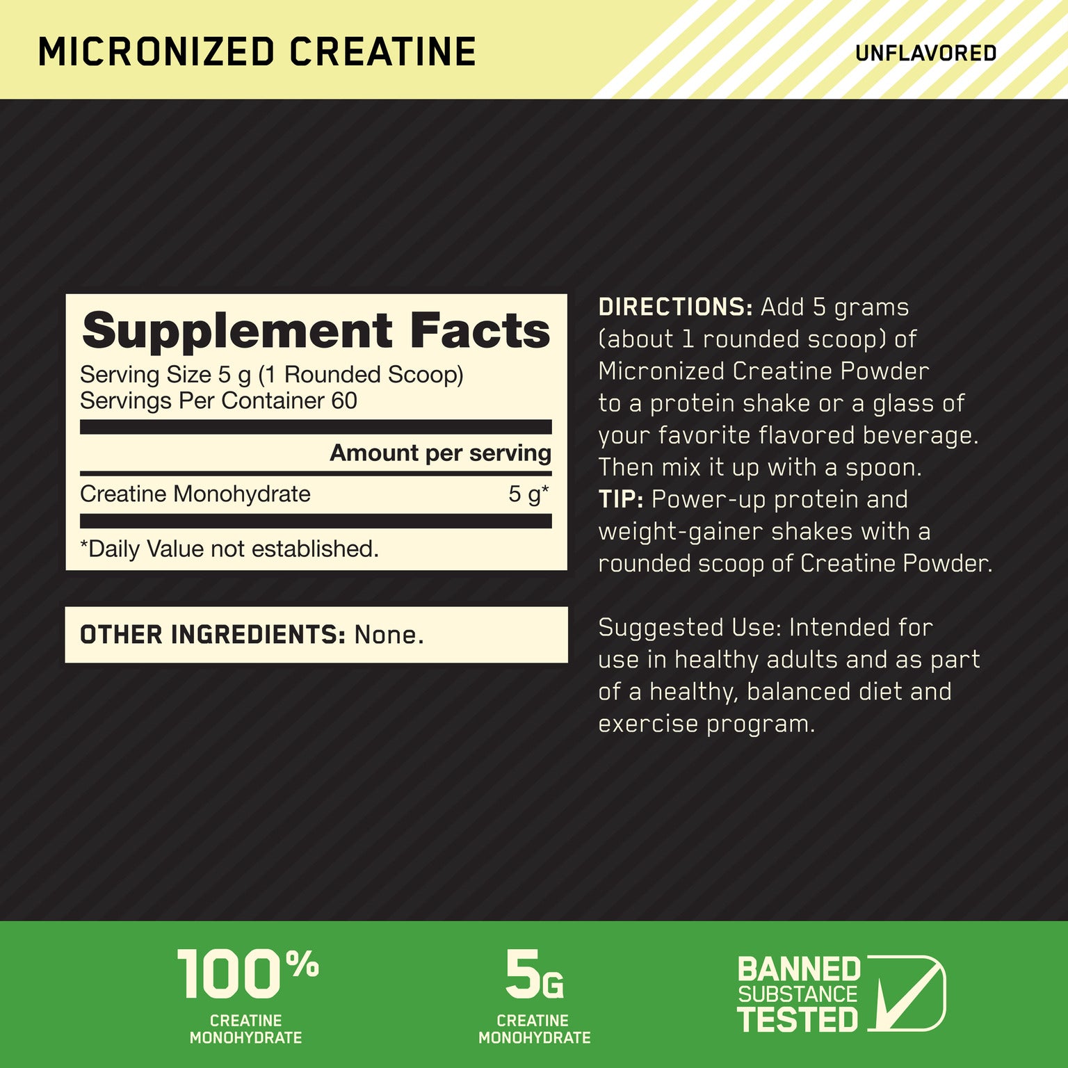 Micronised Creatine Powder