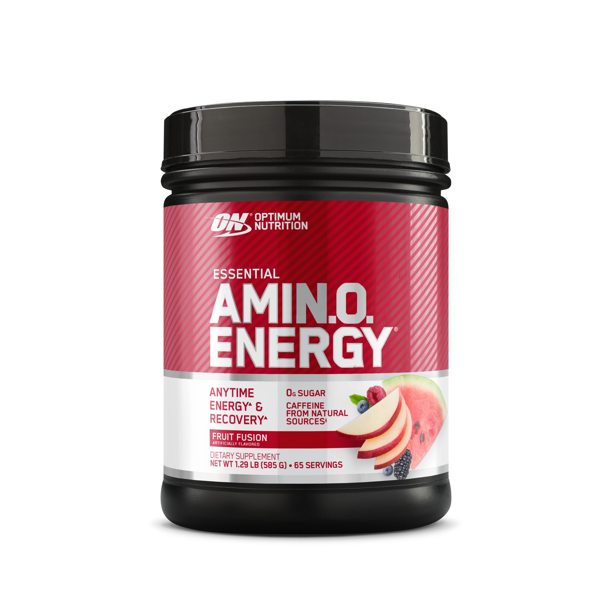 Optimum Nutrition Essential Amino Energy pre-workout, 0.6 lb container, Strawberry Lime flavor, dietary supplement, supports energy and recovery