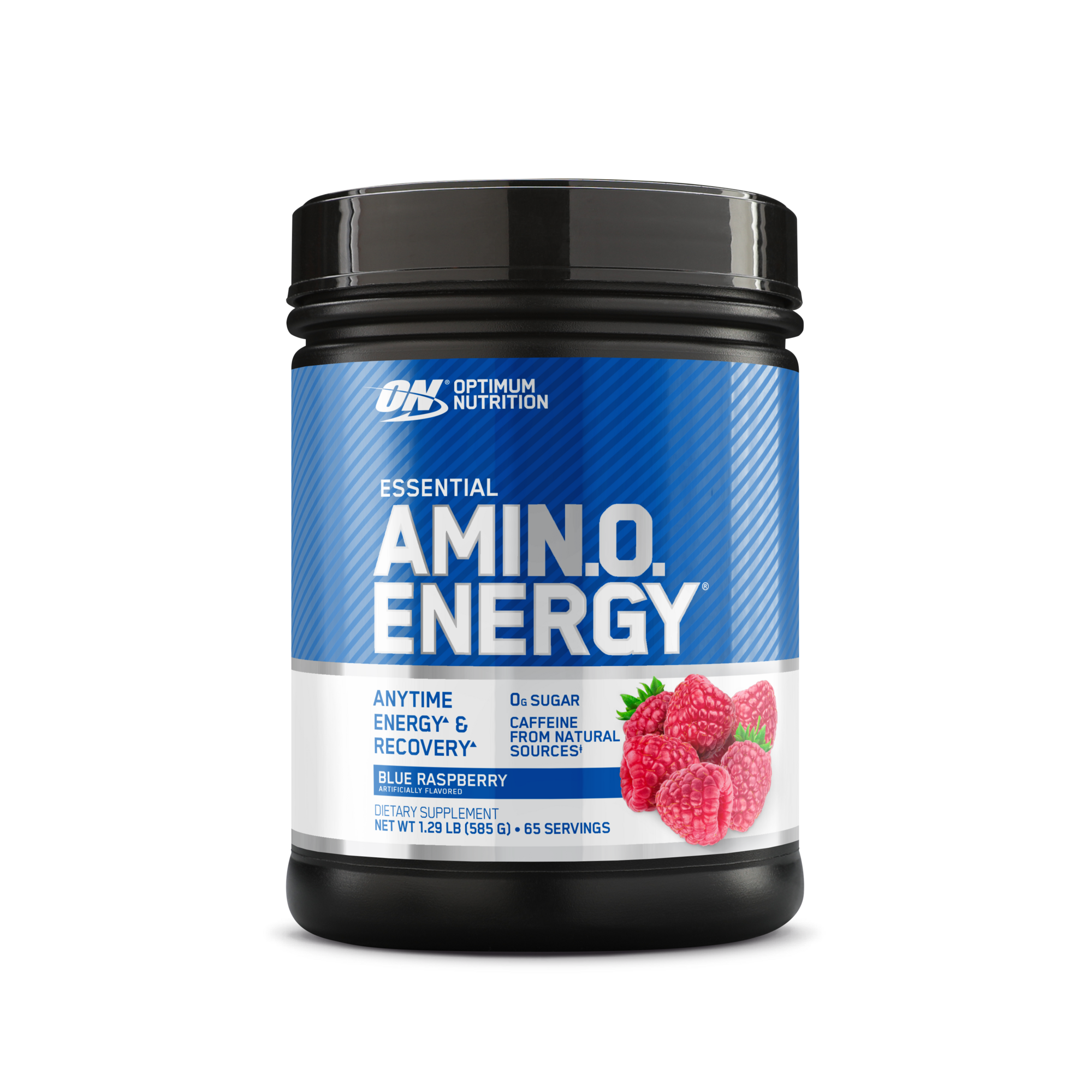 Optimum Nutrition Essential Amino Energy pre-workout, 1.29 lb container, Orange flavor, dietary supplement, supports energy and recovery