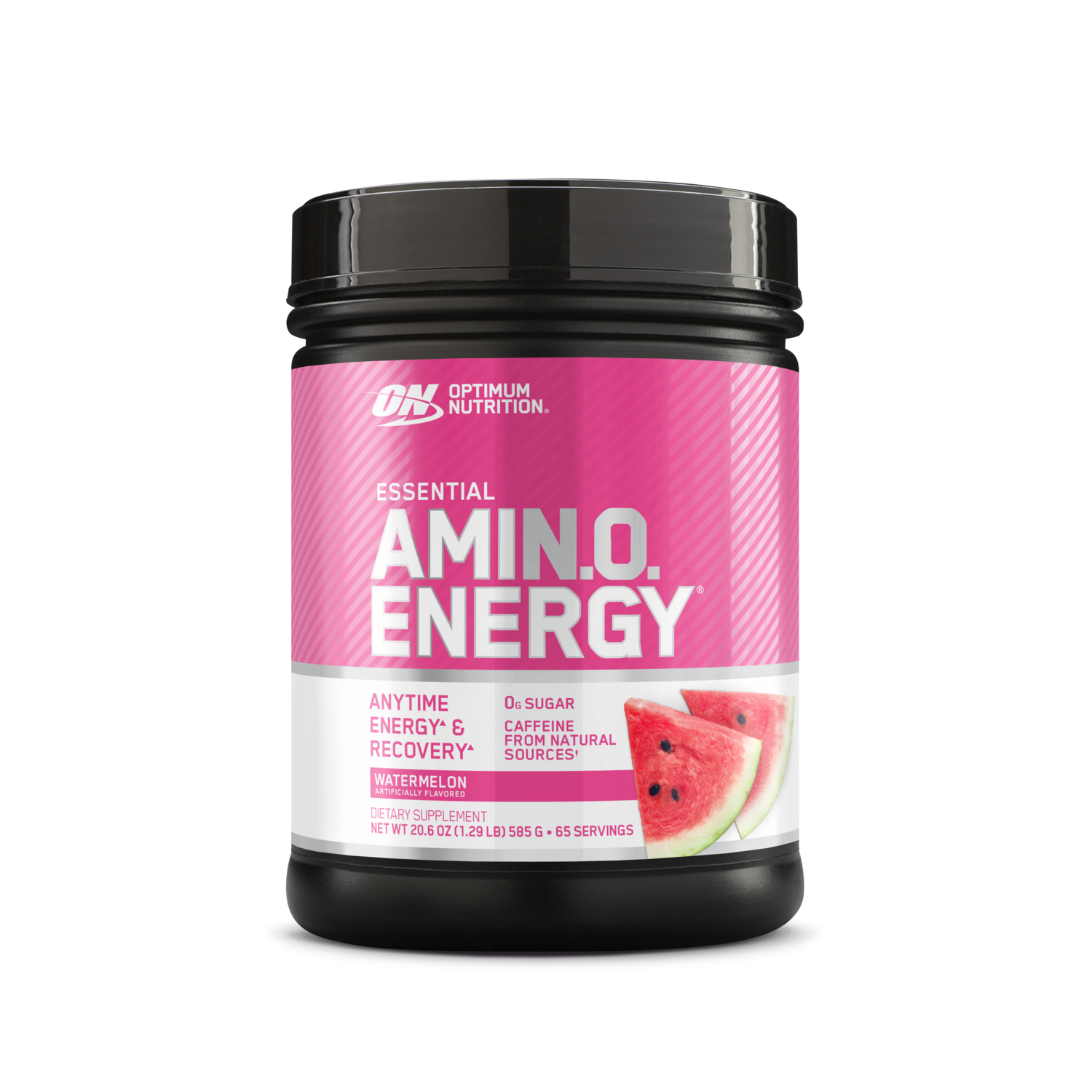 Optimum Nutrition Essential Amino Energy pre-workout, 0.6 lb container, Watermelon flavor, dietary supplement, supports energy and recovery