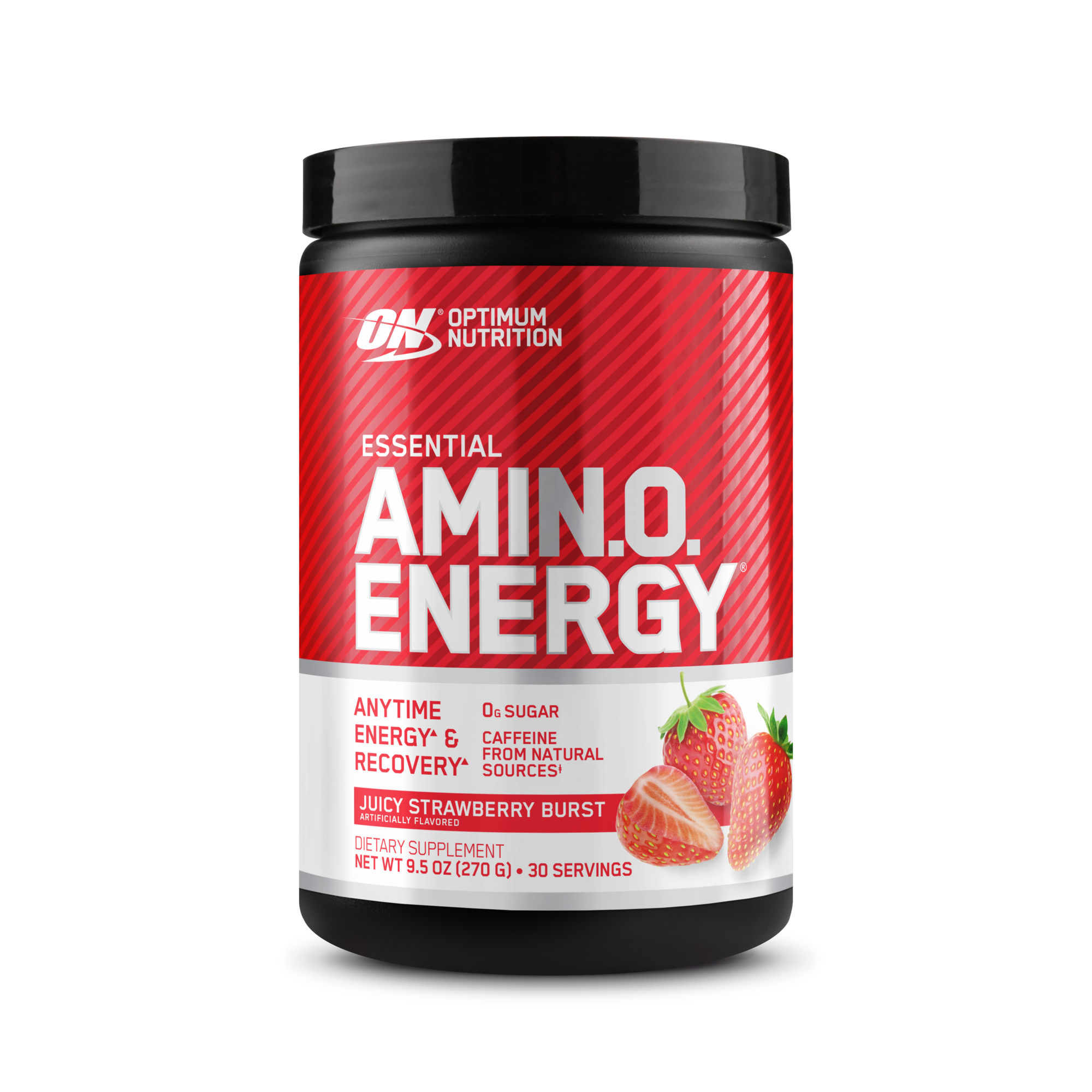 Optimum Nutrition Essential Amino Energy pre-workout, 0.6 lb container, Orange flavor, dietary supplement, supports energy and recovery