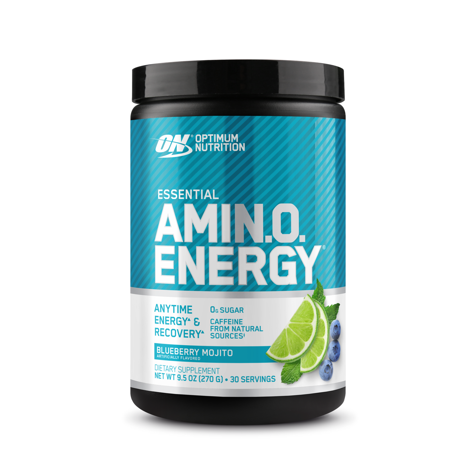 Optimum Nutrition Essential Amino Energy pre-workout, 0.6 lb container, Green Apple flavor, dietary supplement, supports energy and recovery