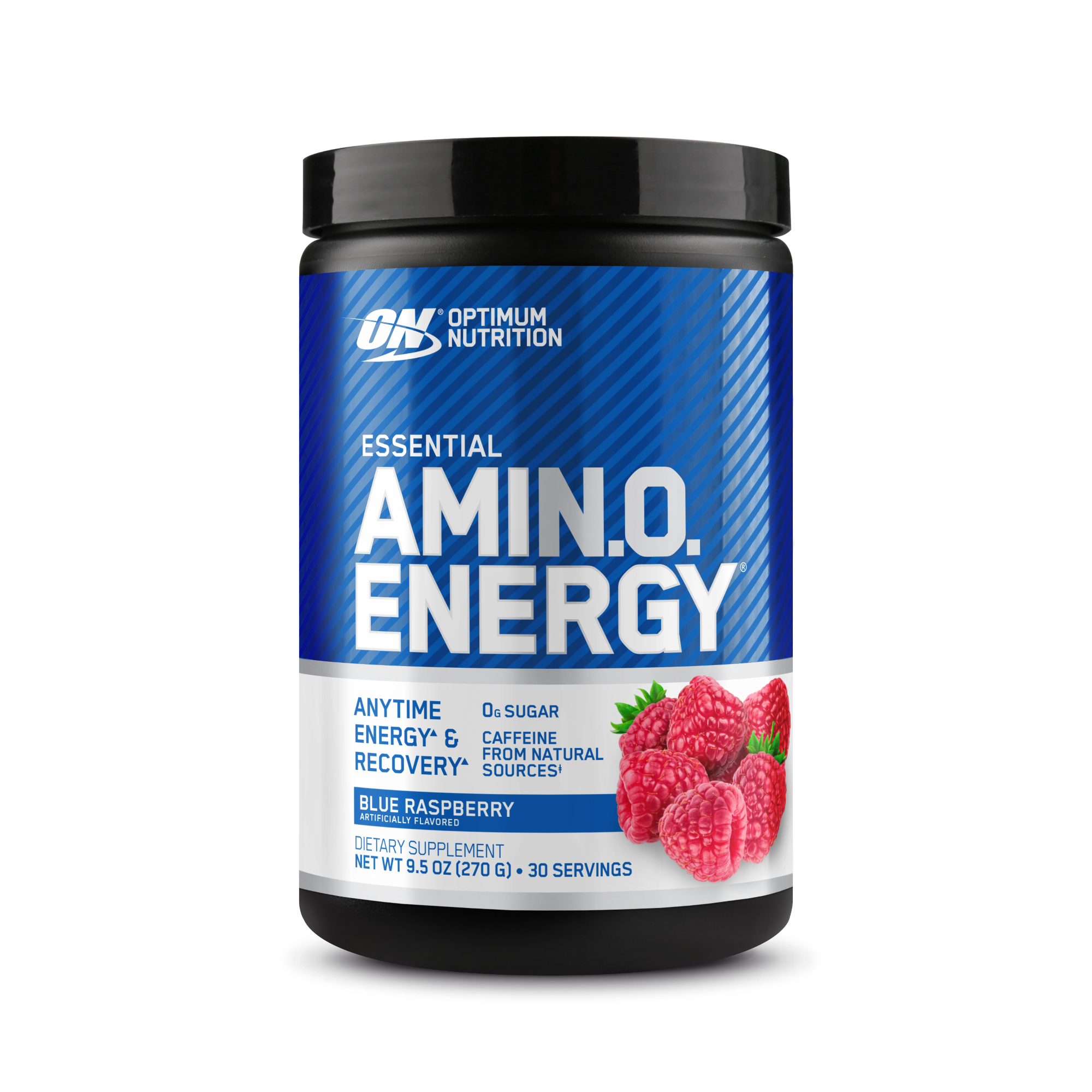 Optimum Nutrition Essential Amino Energy pre-workout, 0.6 lb container, Tropical Sunrise flavor, dietary supplement, supports energy and recovery