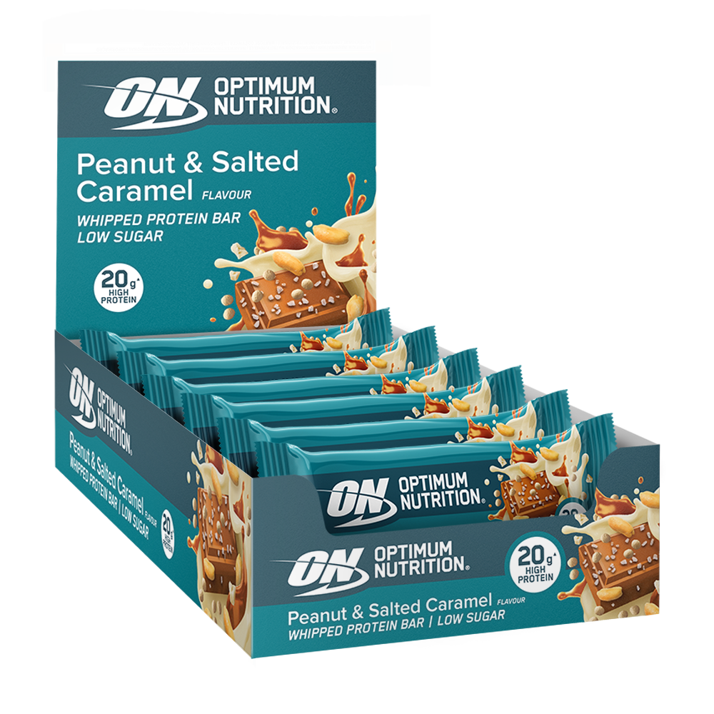 Peanut and Salted Caramel Whipped Protein Bar - 20g high protein
