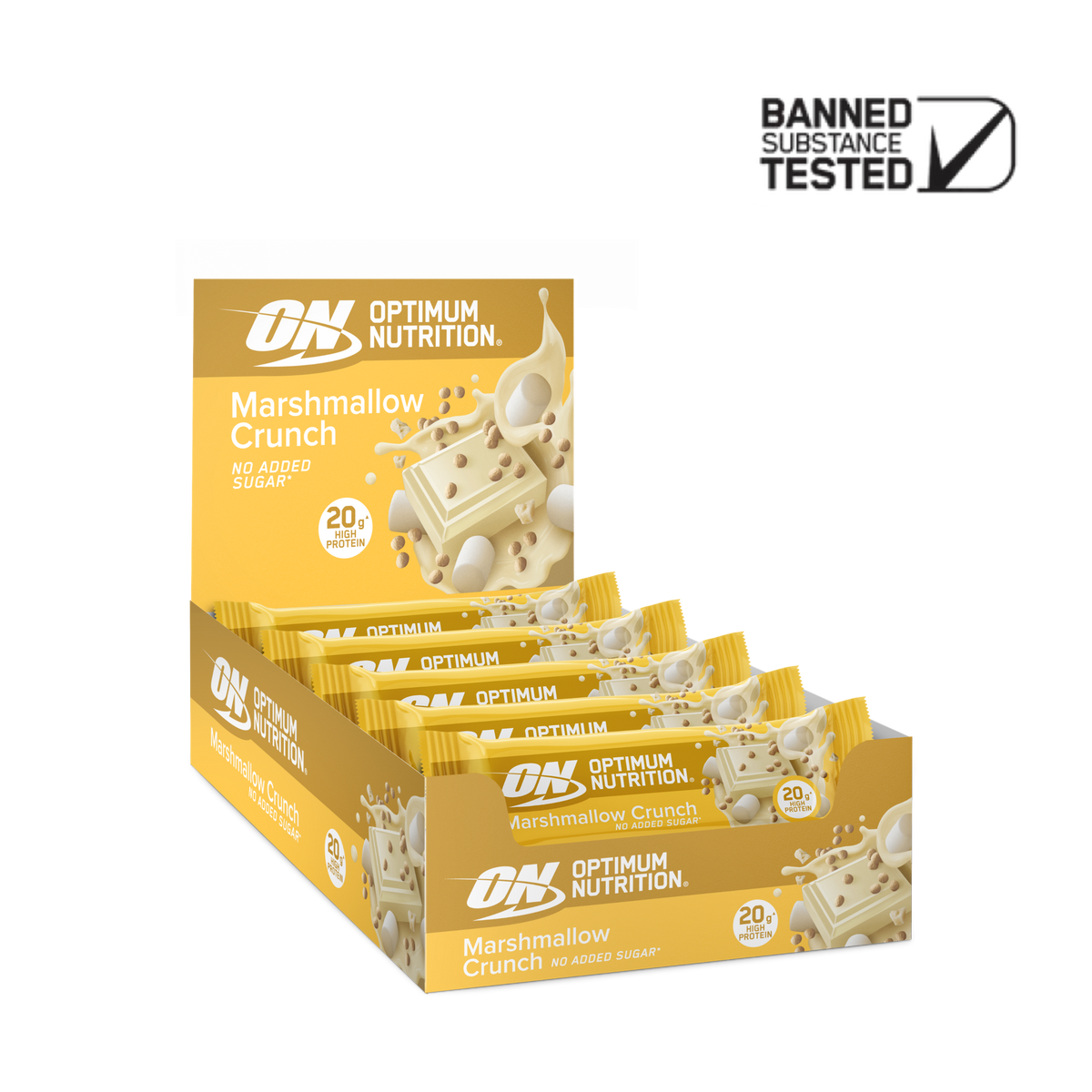 Marshmallow Crunch Protein Bar - Elite Series - 20g high protein