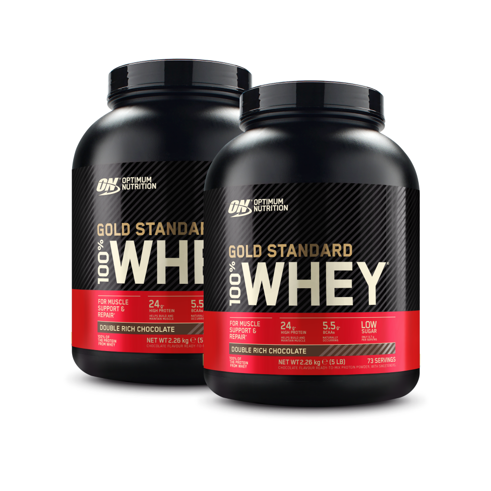 2x Gold Standard 100% Whey Protein (2270g)