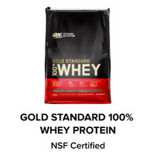 Optimum Nutrition Gold Standard 100% Whey Protein, 2.73 kg bag, NSF Certified