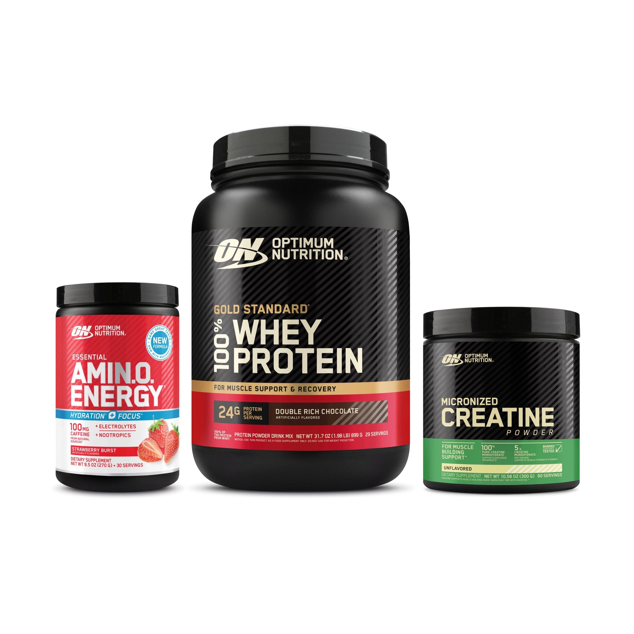 Optimum Nutritionのプロテインセット Performance Nutrition Bundle