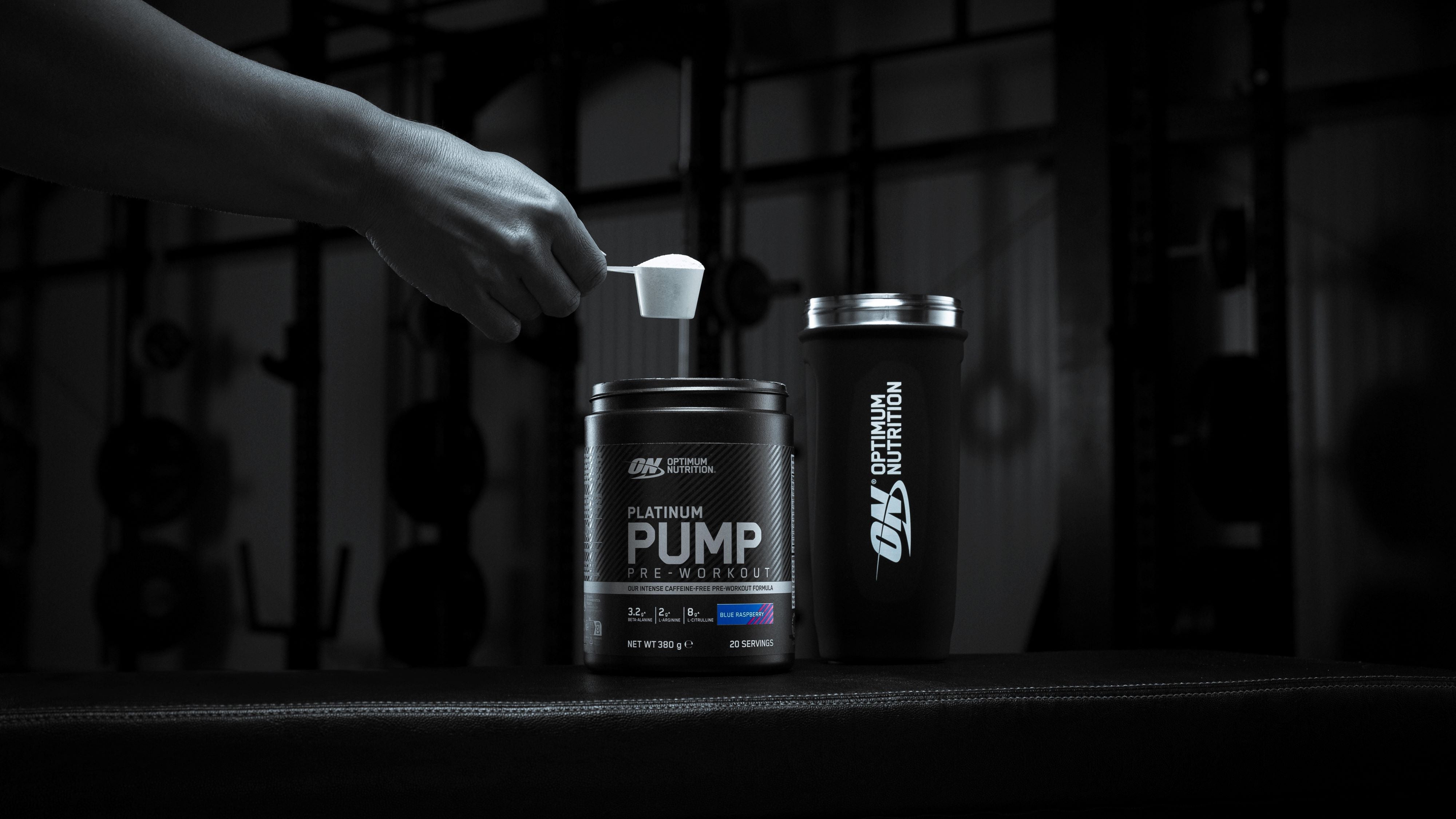 Auf der Suche nach einem Trainingsschub ohne Koffein? Dann ist Platinum Pump Pre-Workout genau das Richtige für dich.