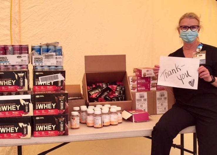 OPTIMUM NUTRITION Steps Up Community Support During Pandemic