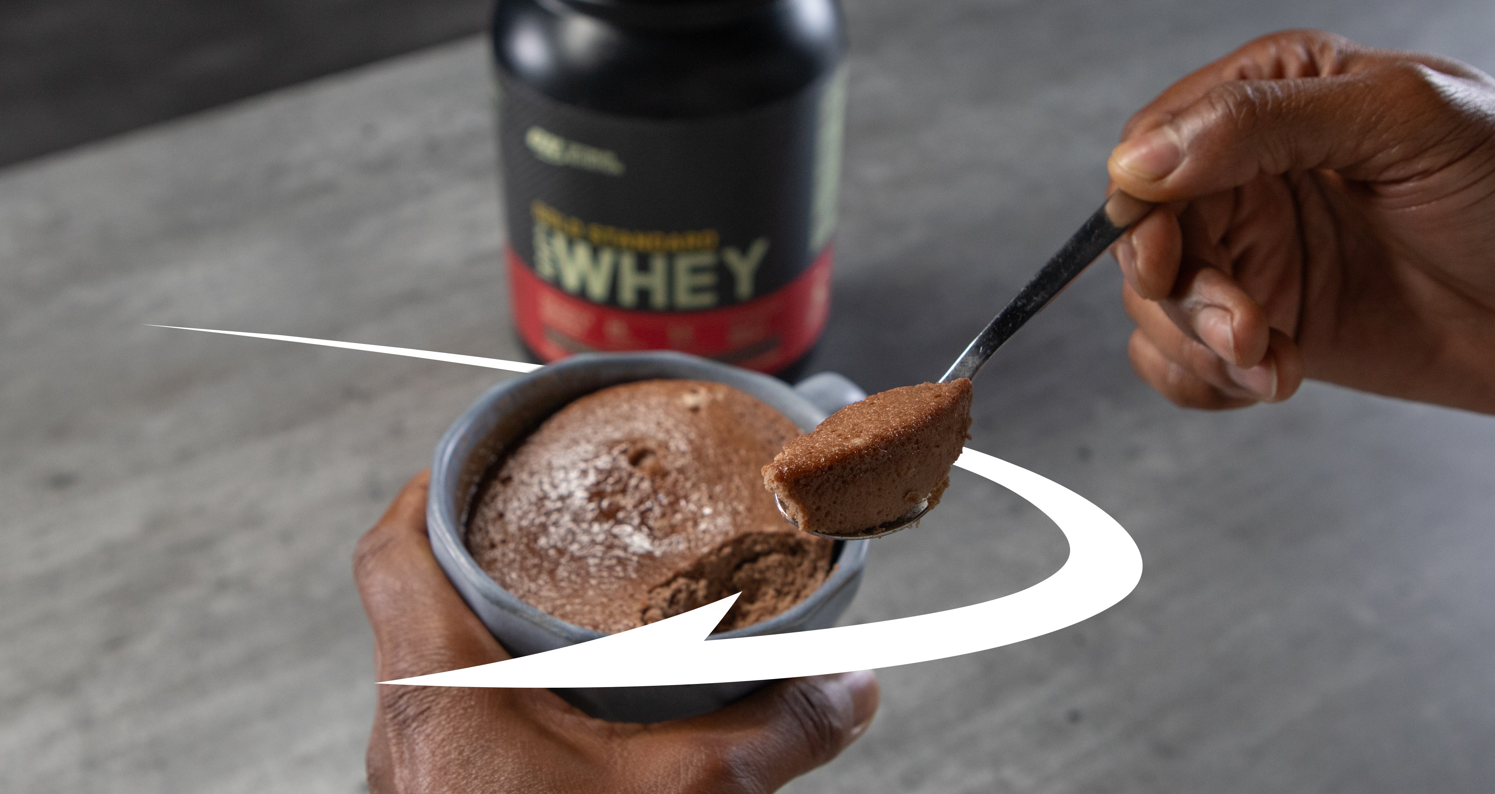 Protein Packed Chocolate Mug Cake