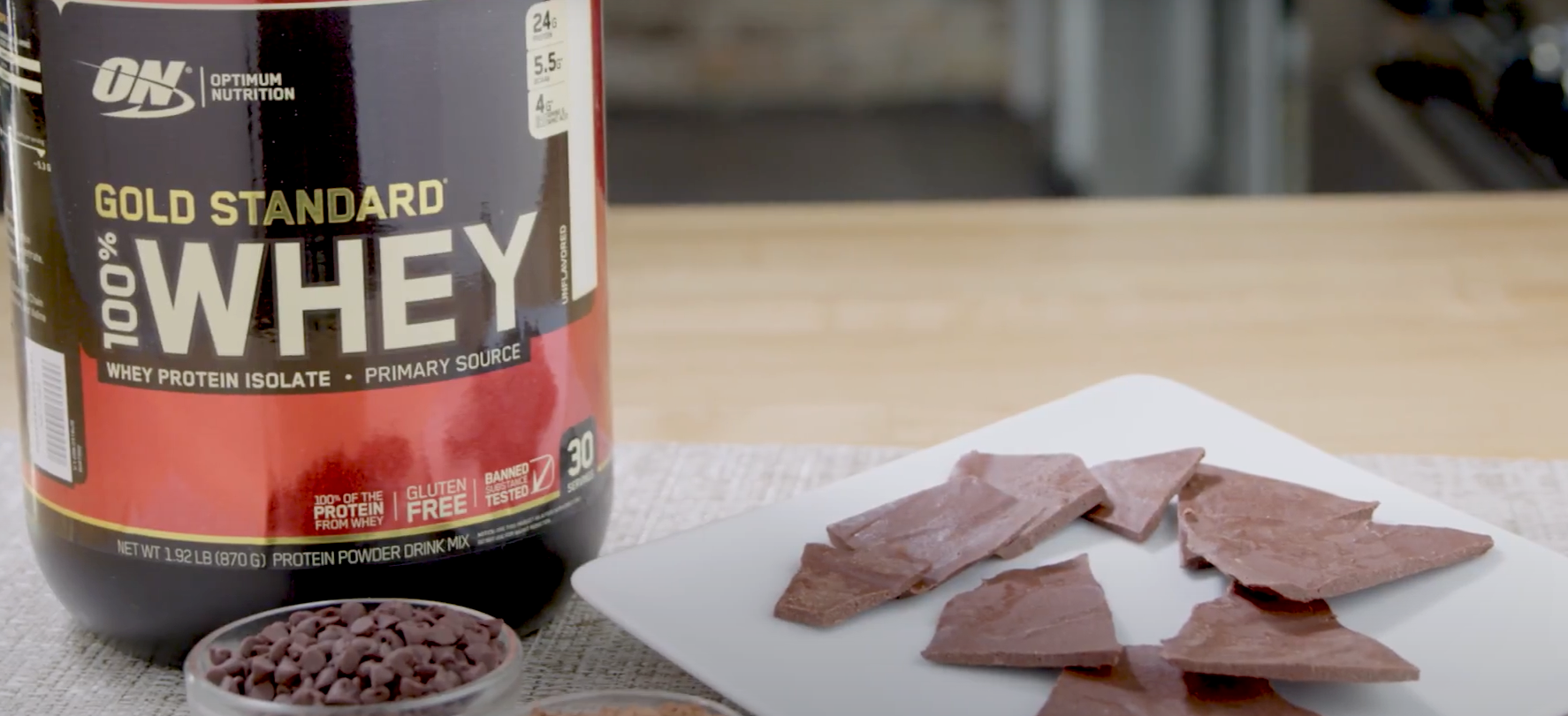 Gold Standard 100% Whey Protein Bark