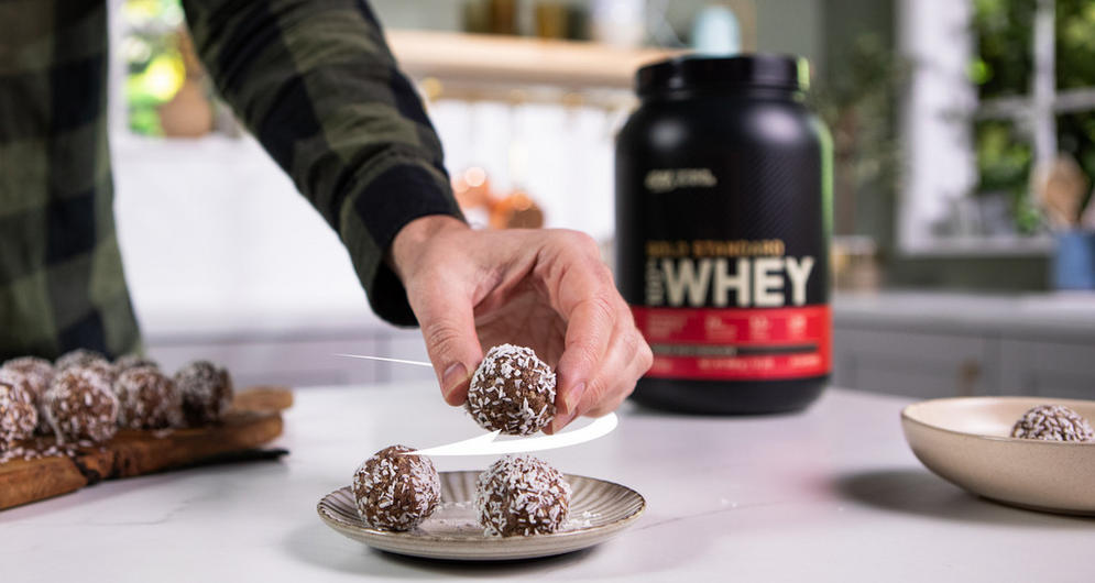 Schokolade Orange Protein Kugeln