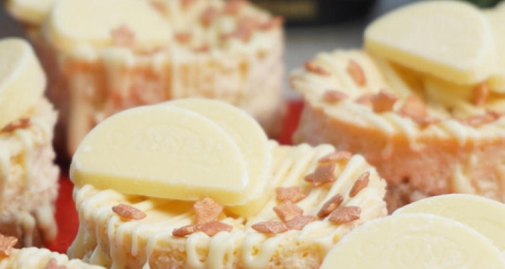 White Chocolate Orange Baked Cheesecakes