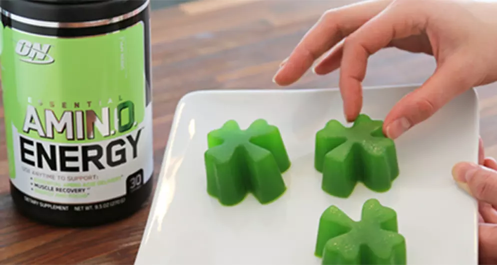 Amino energy green apple gummies