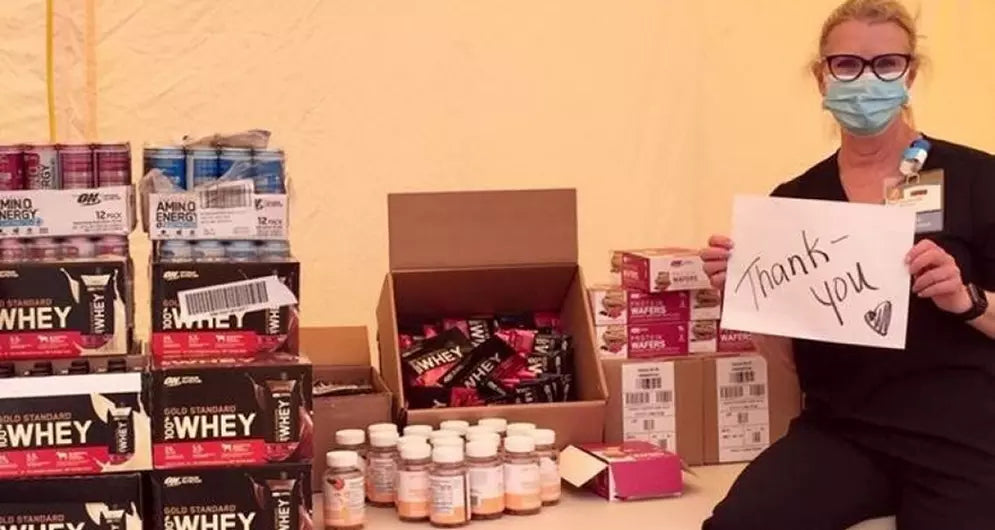 OPTIMUM NUTRITION Steps Up Community Support During Pandemic