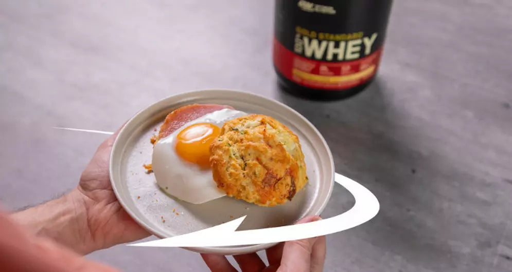 High Protein Breakfast Muffin