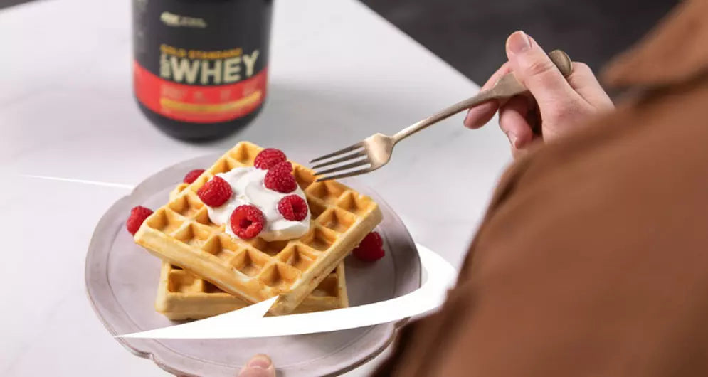 Vanilla Protein Waffles