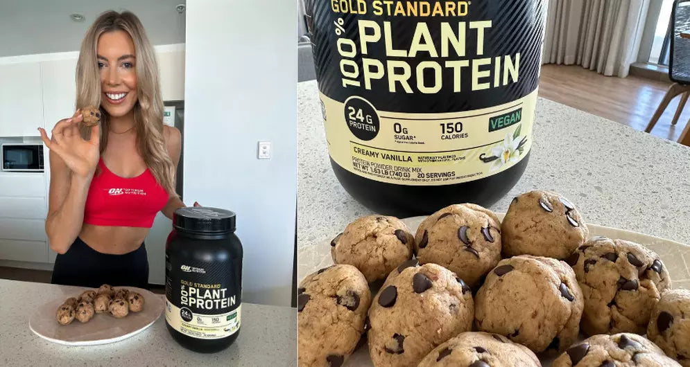 Vegan Cookie Dough Protein Balls
