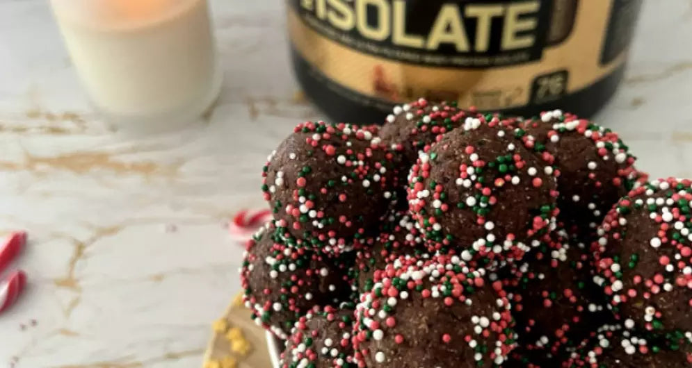 Christmas Chocolate Fudge Balls