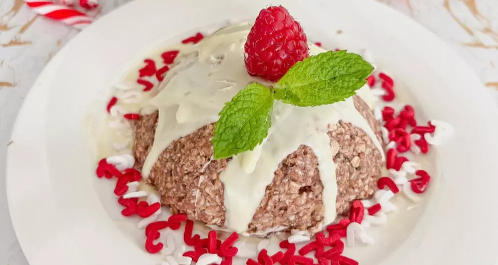 Christmas Chocolate Pudding | Optimum Nutrition AU
