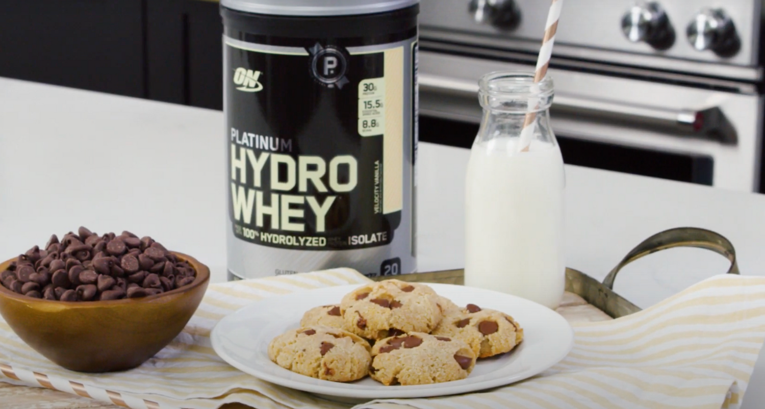 Hydrowhey Protein Chocolate Chip Cookies