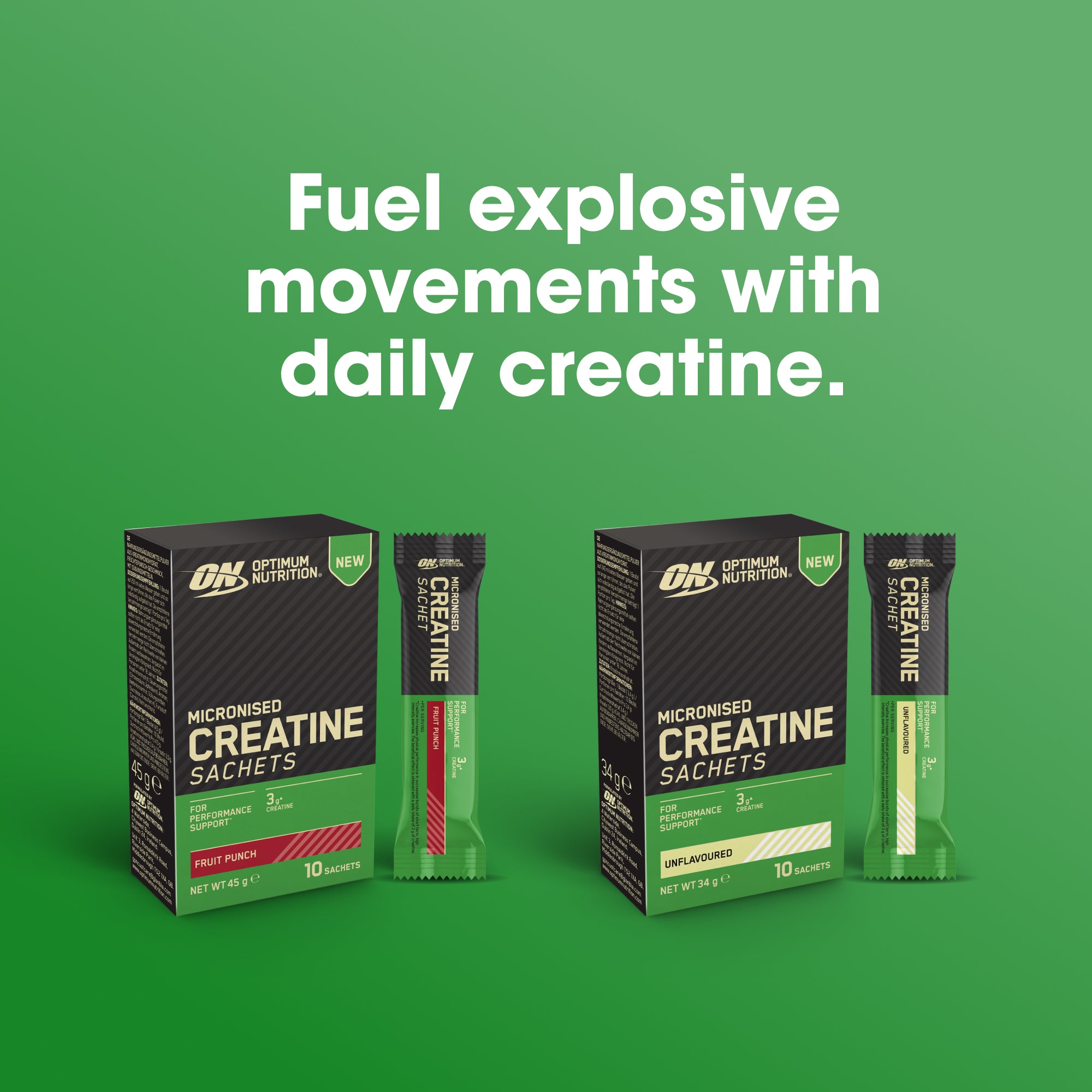 Micronised Creatine Sachets