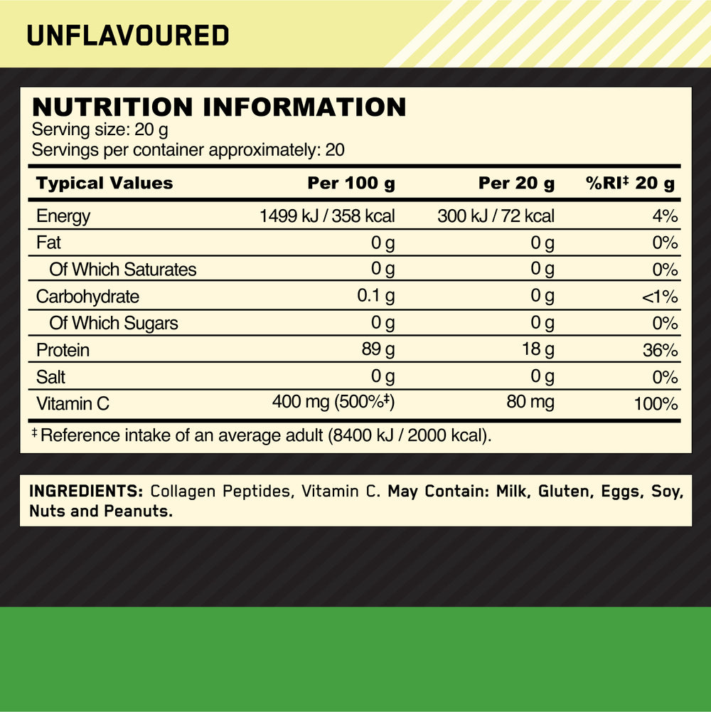 Nutritional Information