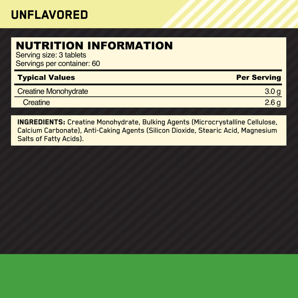 Creatine Tablets | Optimum Nutrition UK