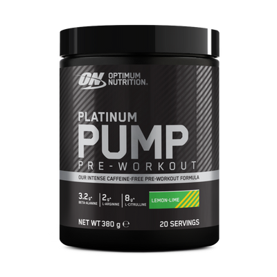 Optimum Nutrition Platinum Pump (cafeïnevrij)