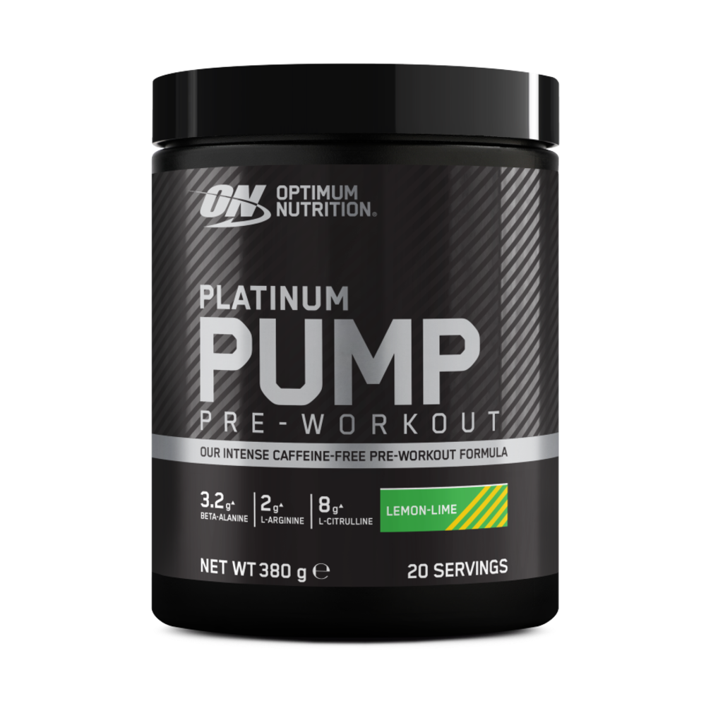 Platinum Pump Pre-Workout Caffeine-Free Powder - 380g (20 Servings)